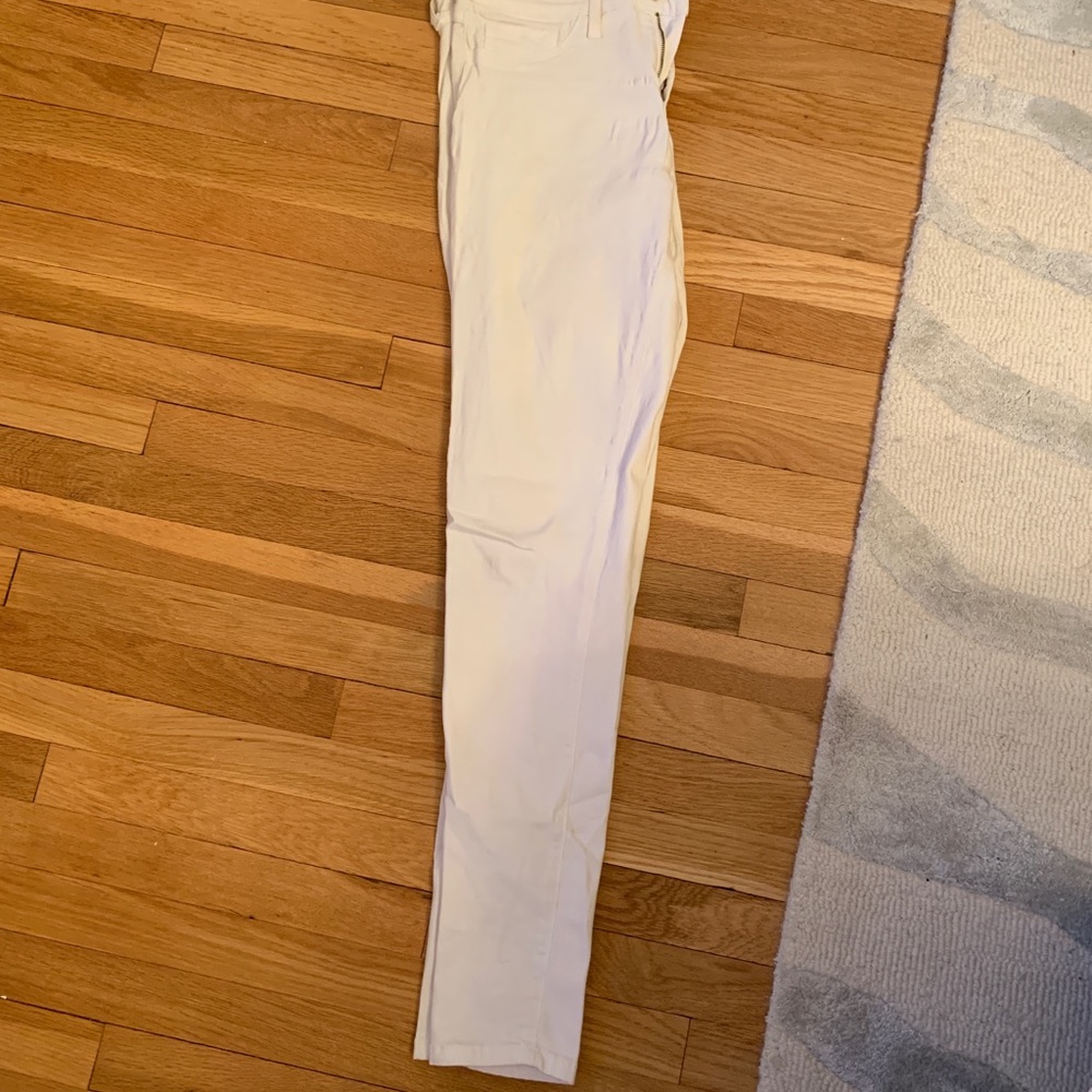 White flying monkey jeans